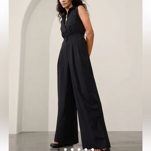 Athleta Brooklyn Heights wide leg jumpsuit size 10